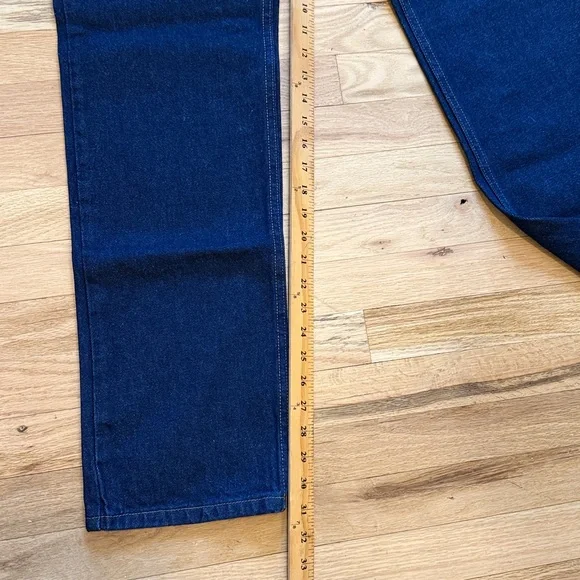 Lee Men's Straight Fit Jeans - Deep Blue NWT 31/32 - Picture 10 of 10